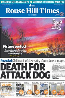 Rouse Hill Times - November 21st 2018