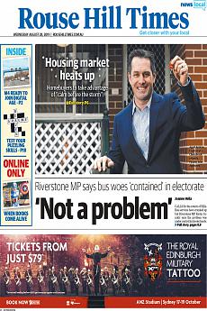 Rouse Hill Times - August 28th 2019