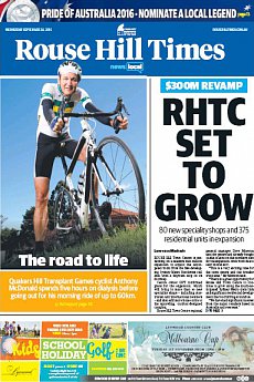 Rouse Hill Times - September 28th 2016
