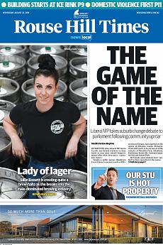 Rouse Hill Times - August 22nd 2018
